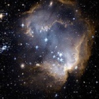Stars and space in the universe